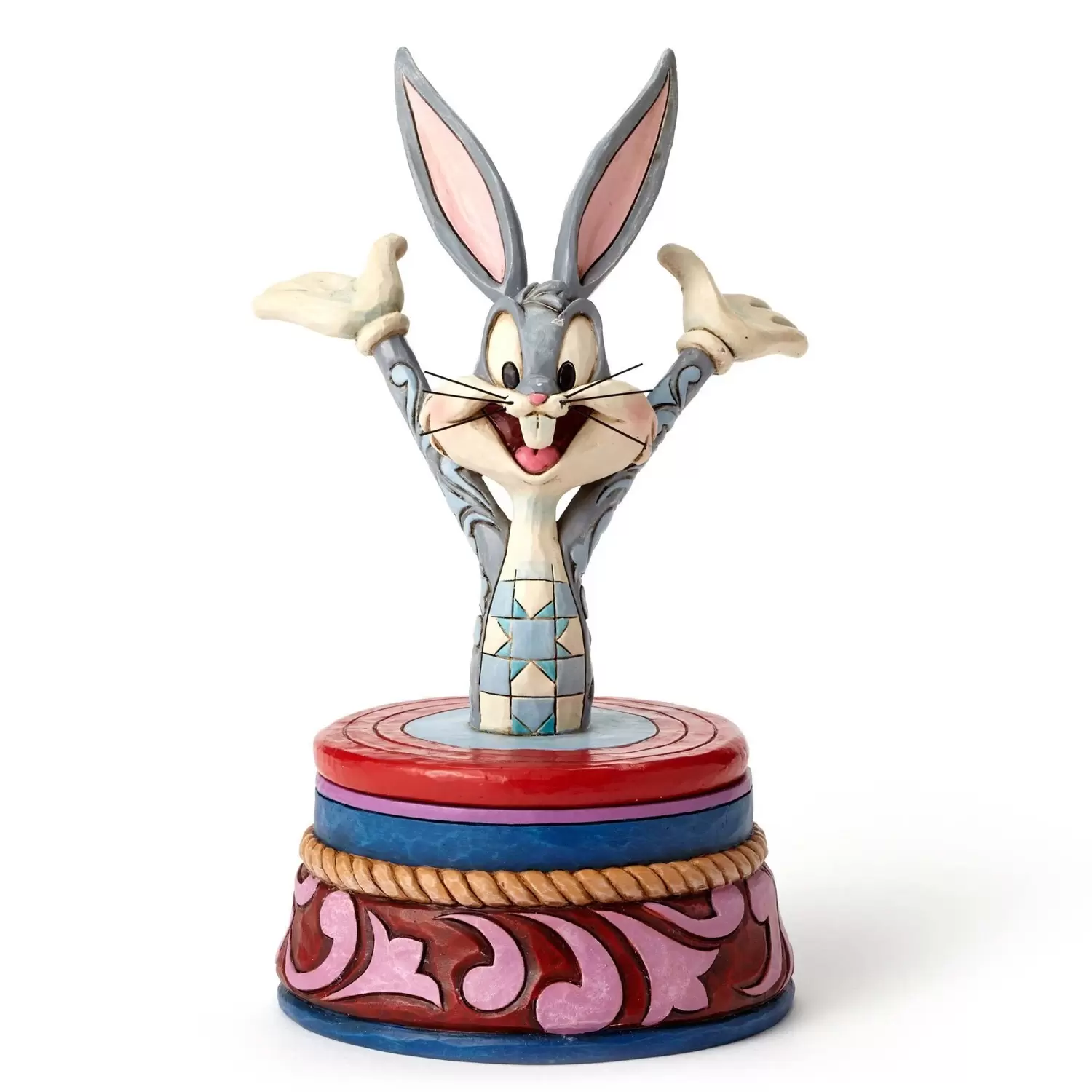 Looney Tunes characters by Jim Shore - Bugs Bunny Treasure Box