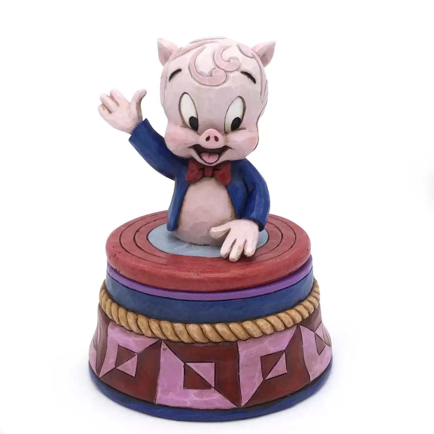Looney Tunes - Jim Shore - Porky Pig Treasure Box