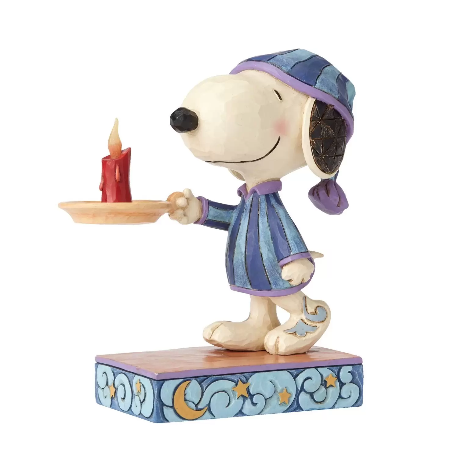 Peanuts - Jim Shore - Bedtime Beagle - Nighttime Snoopy with Candle