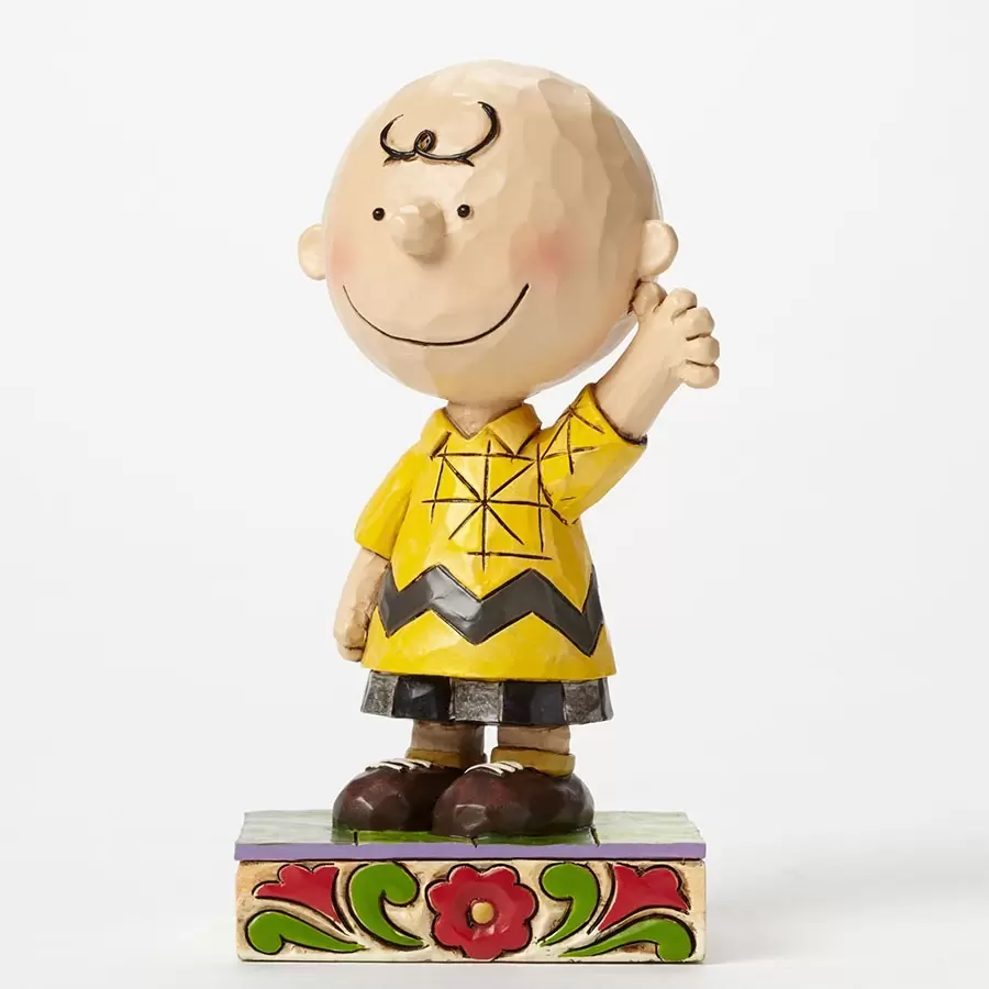 Peanuts - Jim Shore - Good Man Charlie Brown - Charlie Brown Personality Pose