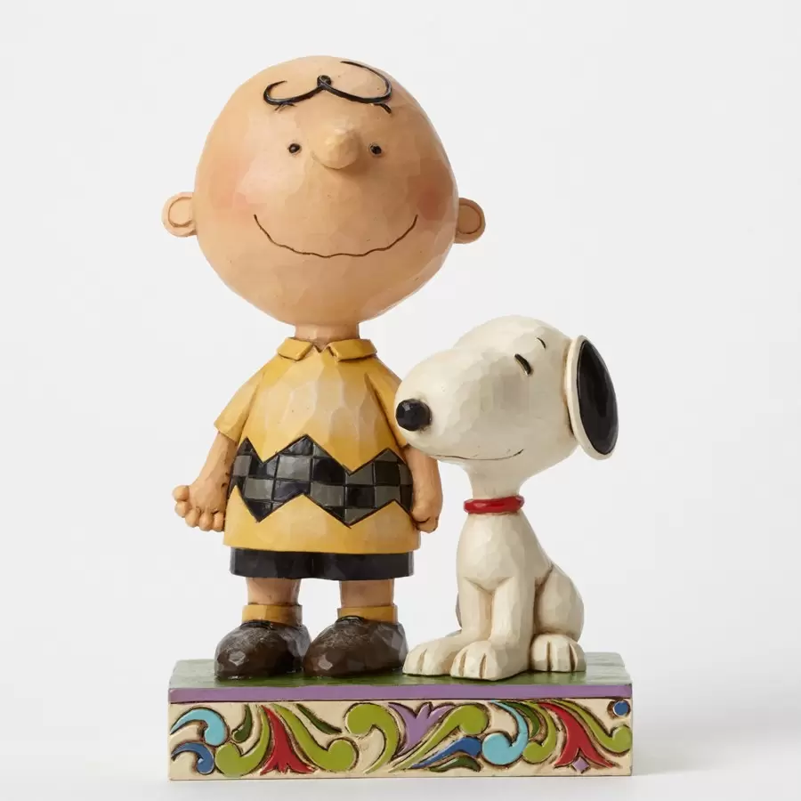 Peanuts - Jim Shore - Life Is Better With A Dog - Friendship Charlie Brown