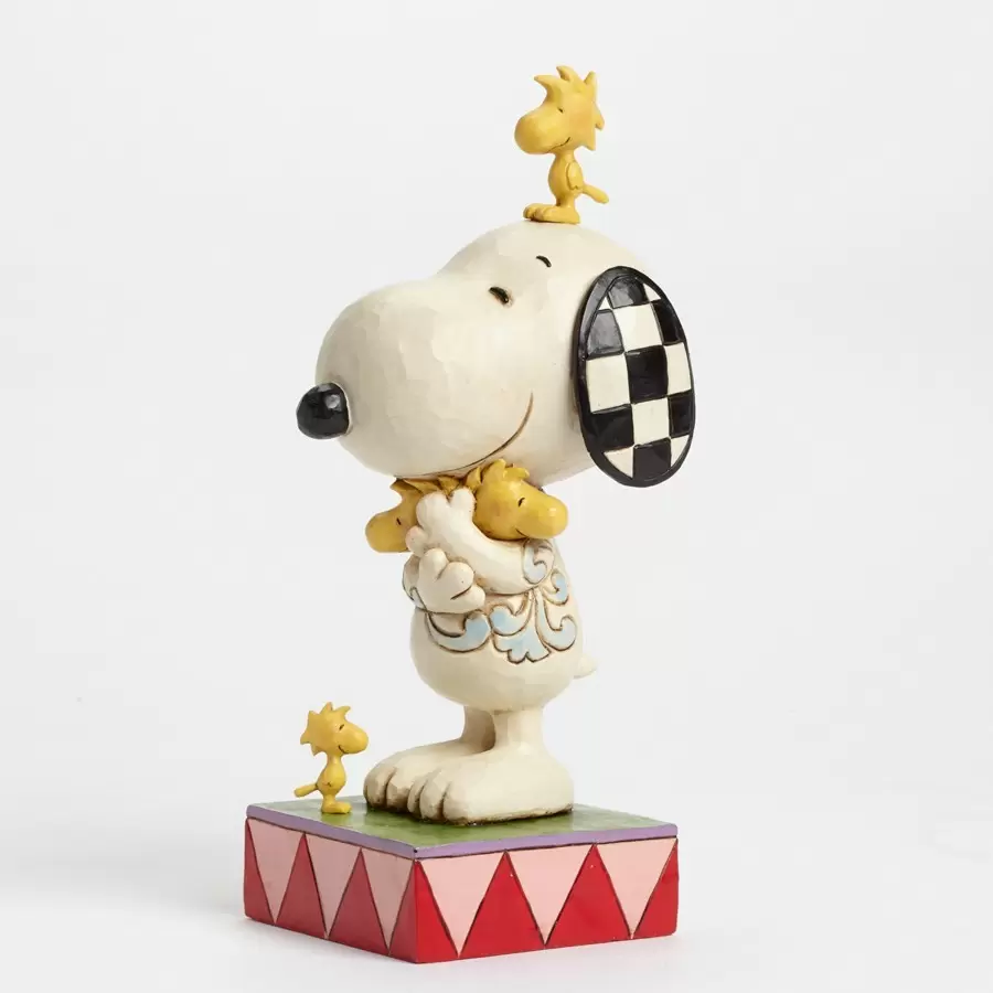 Peanuts - Jim Shore - Love Is A Beagle Hug - Snoopy With Woodstock