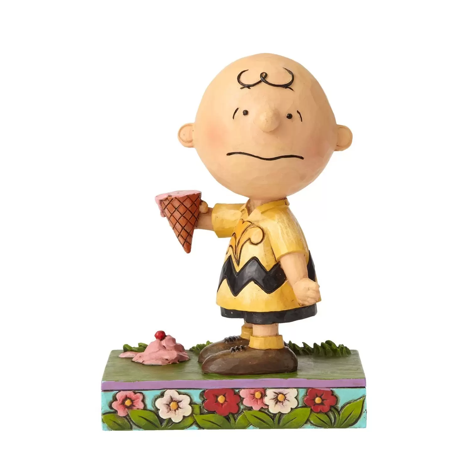 Peanuts - Jim Shore - Melting Point - Charlie Brown with Ice Cream