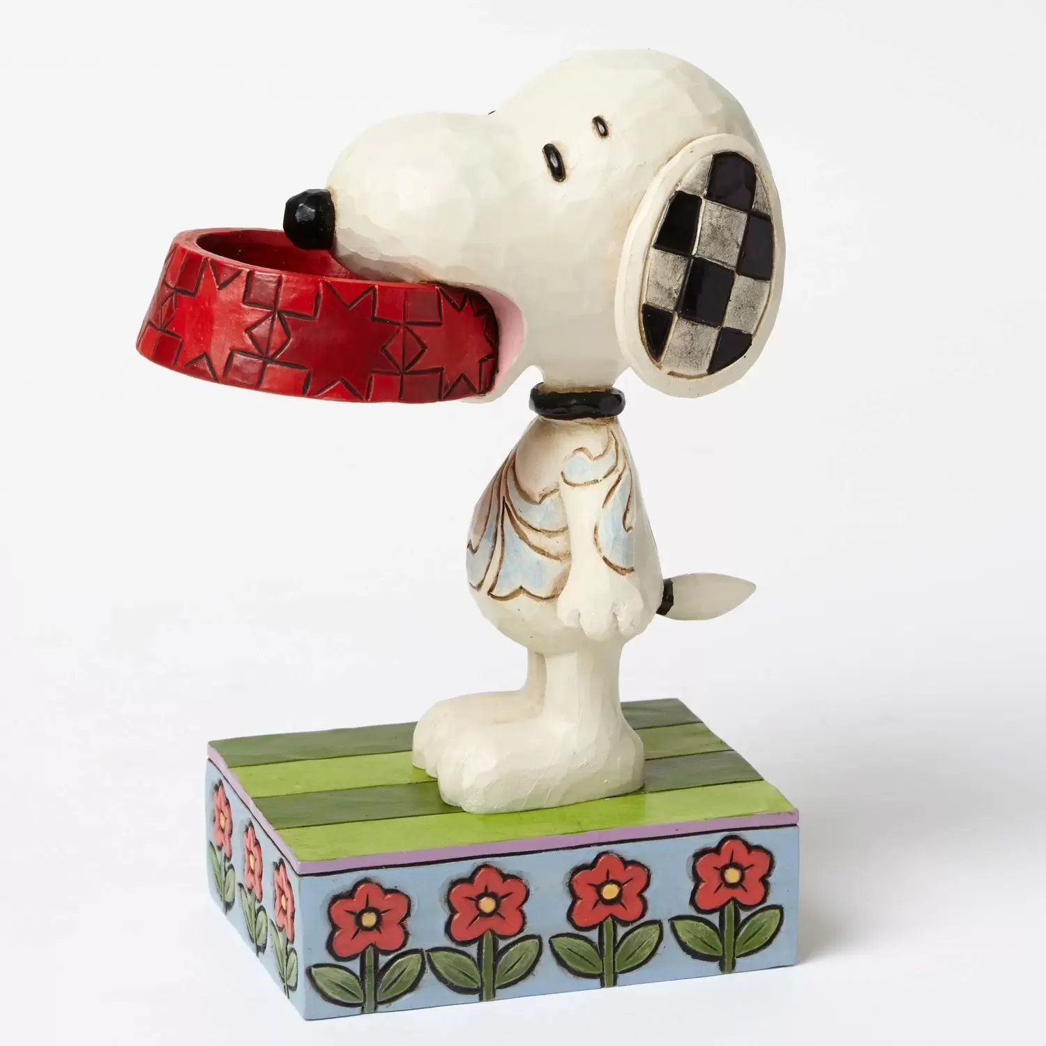Peanuts - Jim Shore - More Food Please - Snoopy Holding Dog Dish