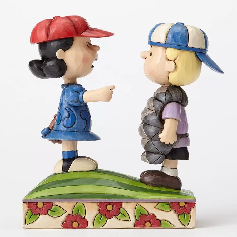 Peanuts - Jim Shore - Mound of Trouble - Baseball Schroeder and Lucy