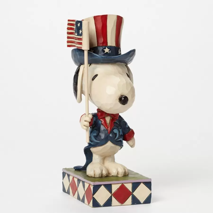 Peanuts - Jim Shore - Patriot - Patriotic Snoopy