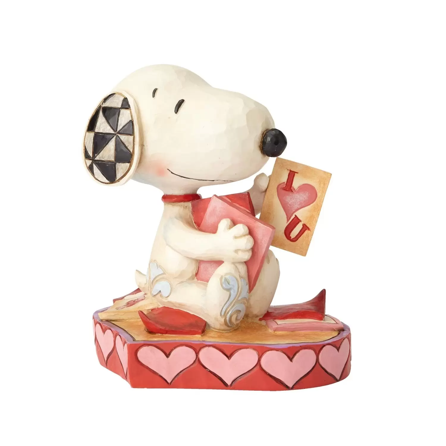 Peanuts - Jim Shore - Puppy Love - Snoopy with Valentine\'s Cards