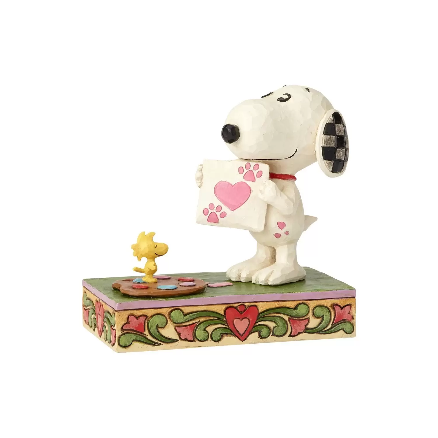 Peanuts - Jim Shore - Work of Heart - Snoopy with Woodstock