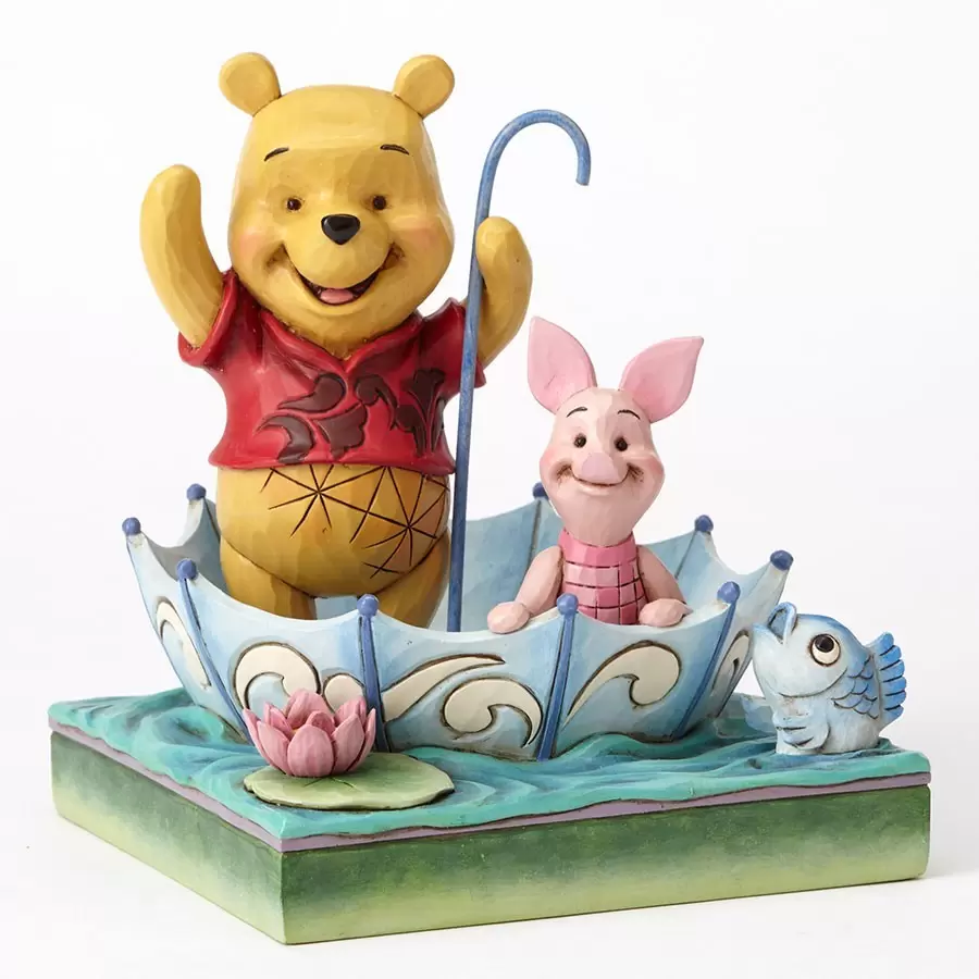 Disney Traditions by Jim Shore - 50 Years of Friendship - Pooh and Piglet Sharing