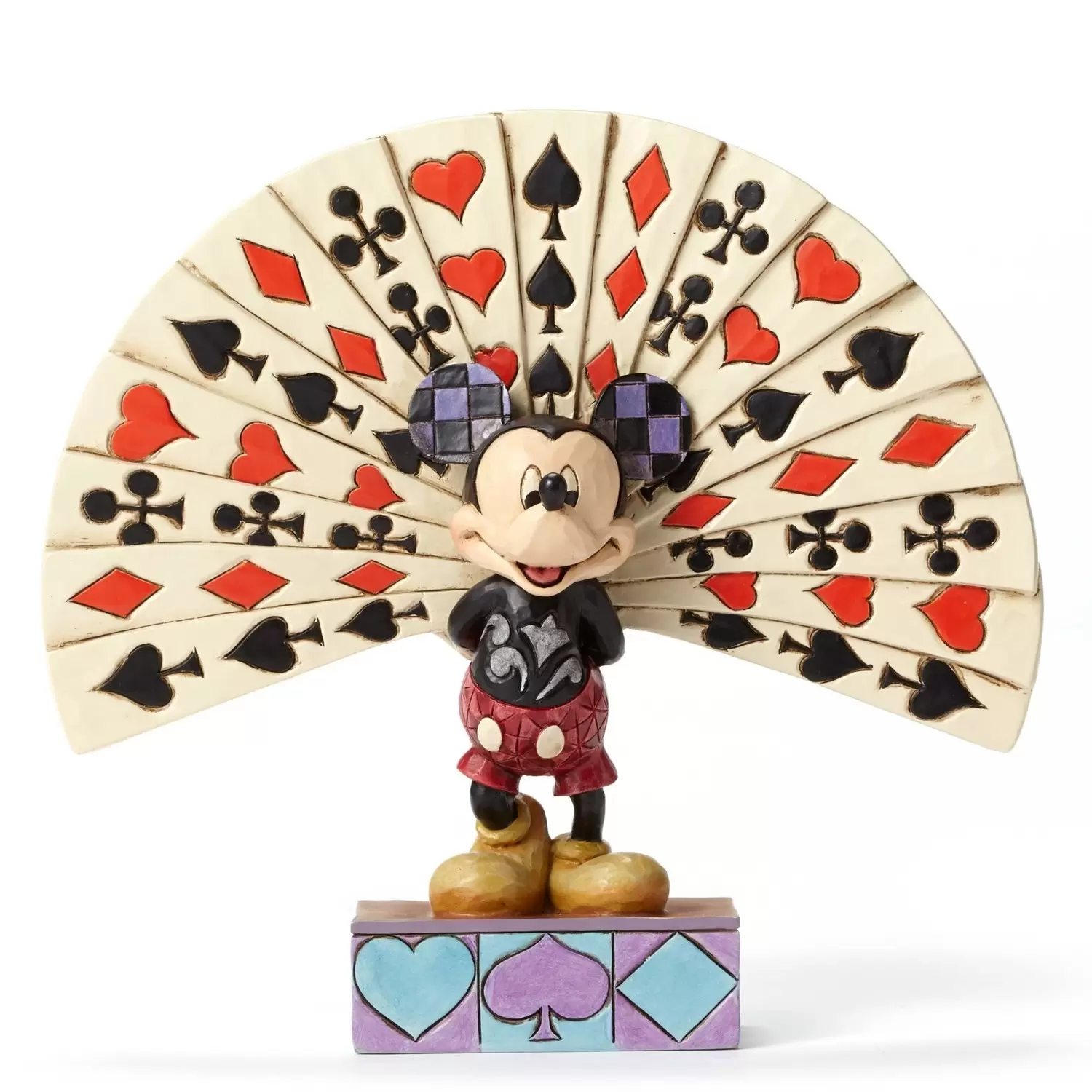 Disney Traditions by Jim Shore - All Decked Out - Mickey with Cards