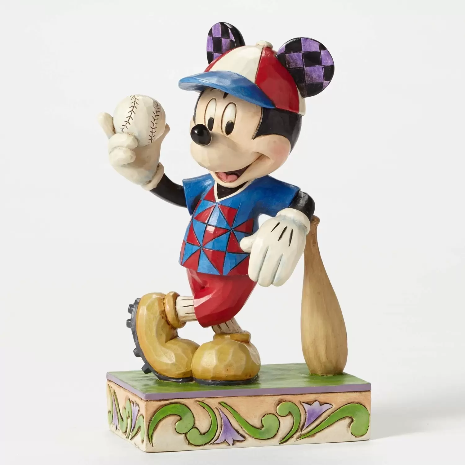 Disney Traditions by Jim Shore - Batter Up - Baseball Mickey