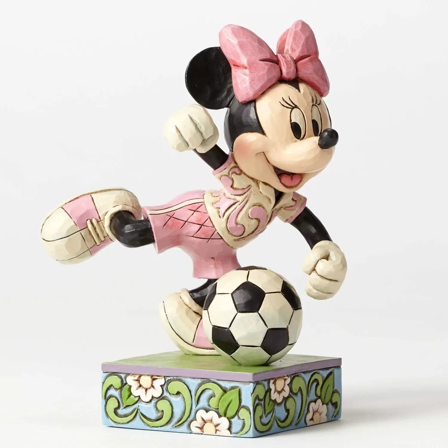 Disney Traditions by Jim Shore - Goal! - Soccer Minnie