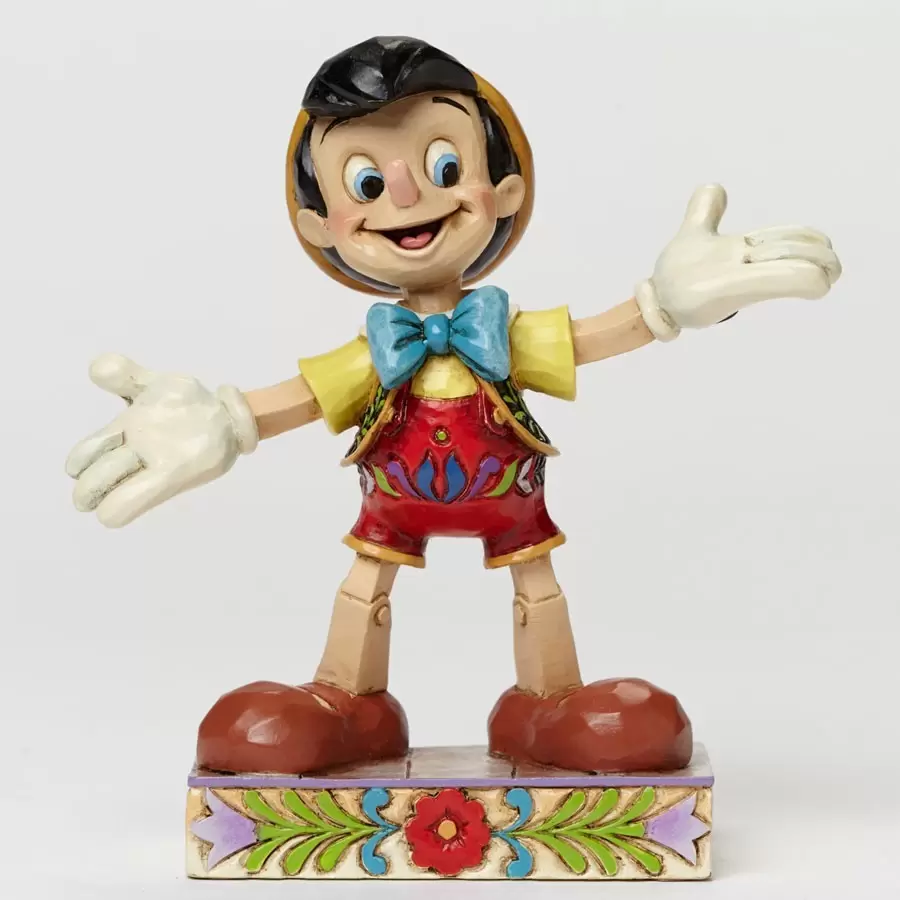Disney Traditions by Jim Shore - Got No Strings - Pinocchio Personality Pose