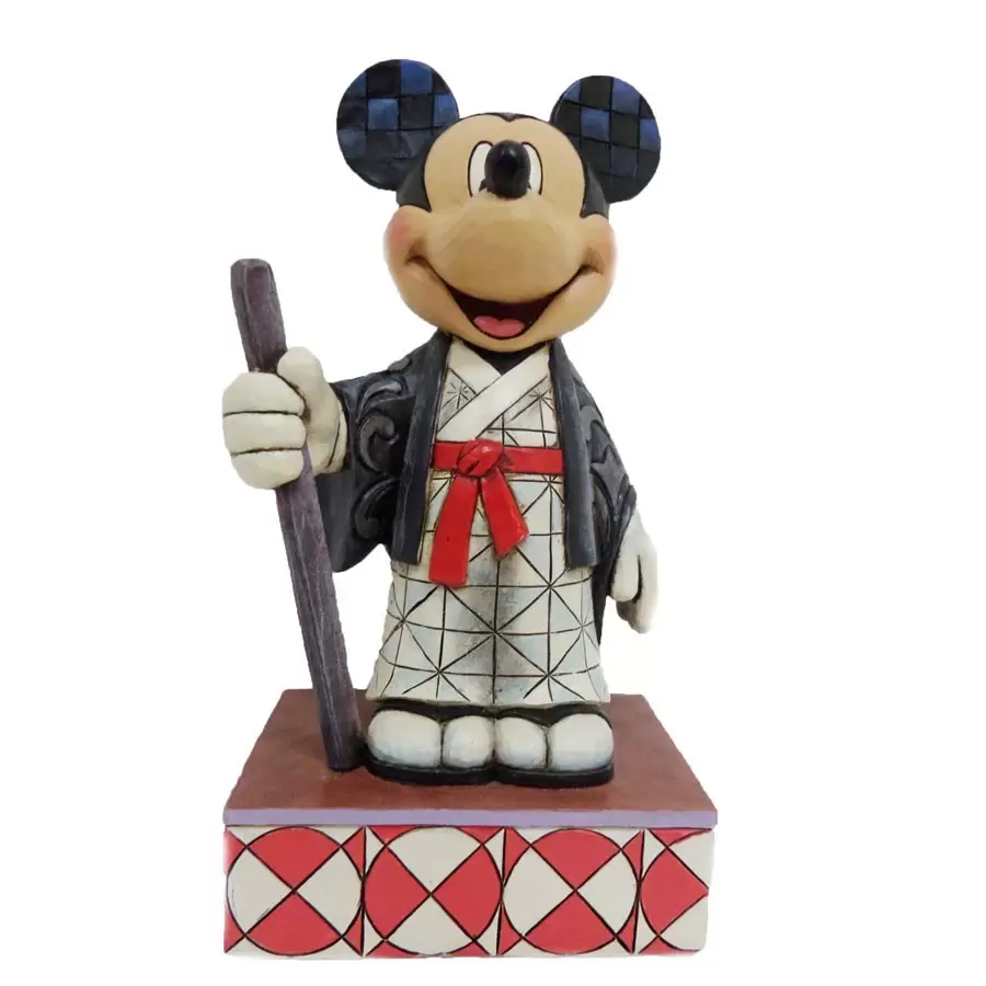 Disney Traditions by Jim Shore - Greetings From Japan - Mickey Mouse In Japan