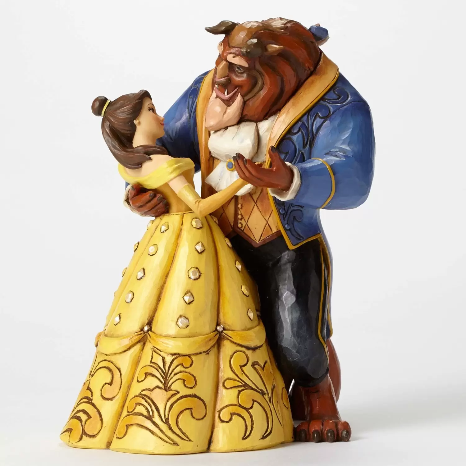 Disney Traditions by Jim Shore - Moonlight Waltz - 25th Anniversary Belle and Beast Dancing