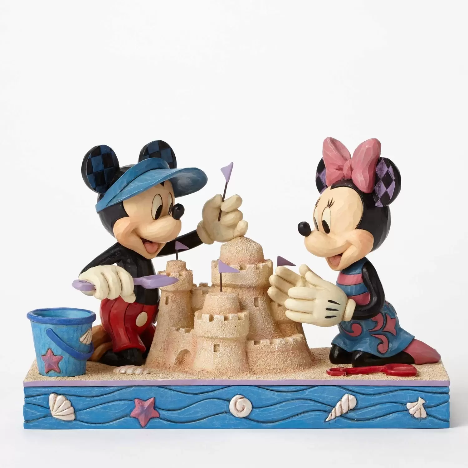 Disney Traditions by Jim Shore - Seaside Sweethearts - Seaside Mickey and Minnie