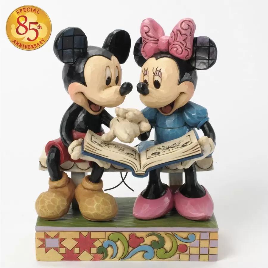 Disney Traditions by Jim Shore - Sharing Memories - Mickey And Minnie 85th Anniversary