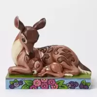Sleep Tight Young Prince - Bambi with Mother