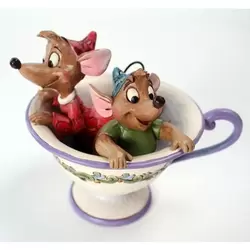 Tea For Two - Jaq And Gus In Teacup