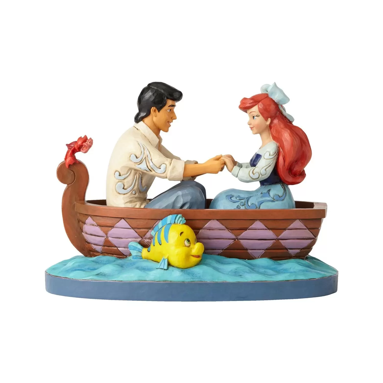 Disney Traditions by Jim Shore - Waiting For A Kiss - Ariel and Prince Eric