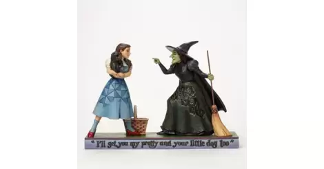Nouveau Pour 2019 de Jim Shore Wizard of Oz Glinda et Dorothy en Ruby Slippers