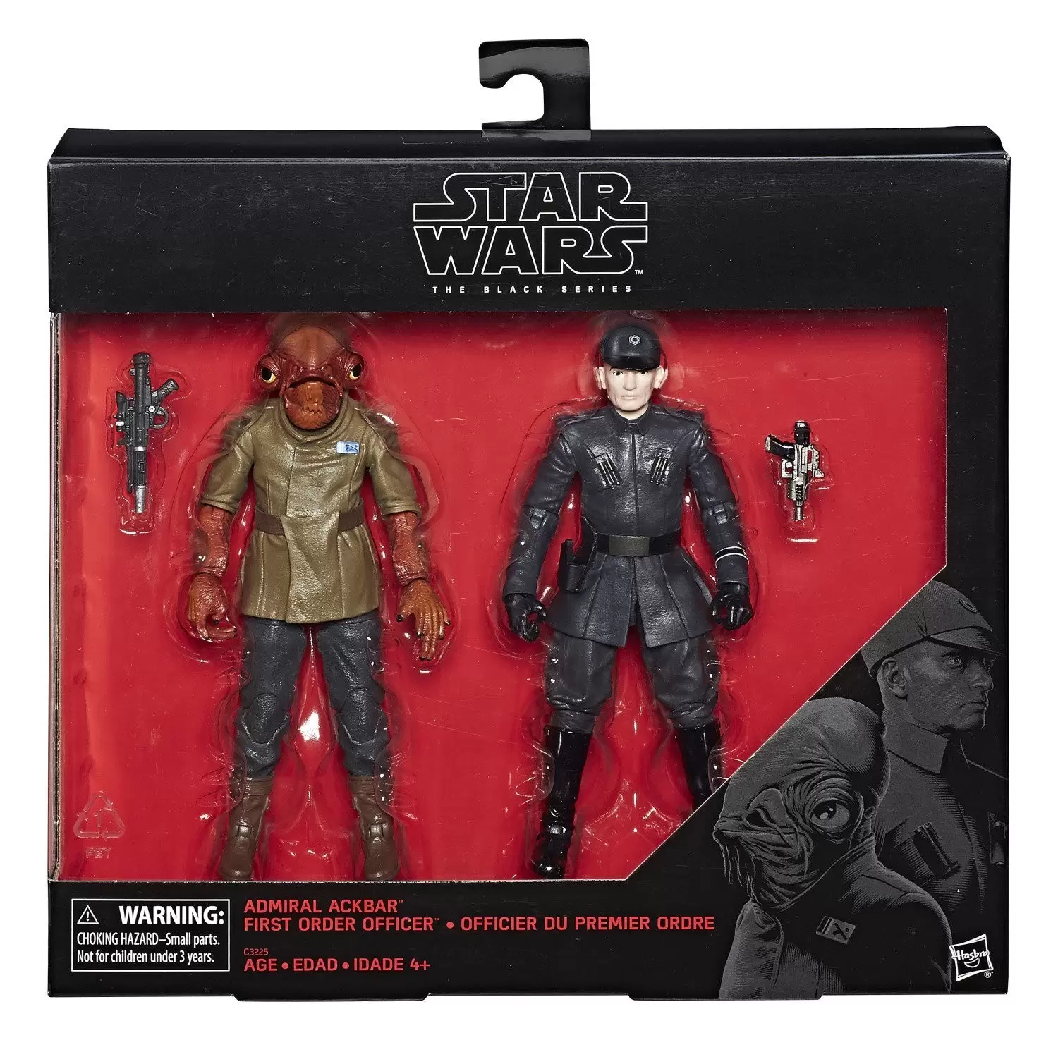 Black Series Red - 6 inches - Admiral Ackbar & First Order Officer