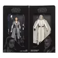 Luke Skywalker (Jedi Master) & Rey (Jedi Training)