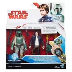 Han Solo & Boba Fett - 2 pack - Force Link