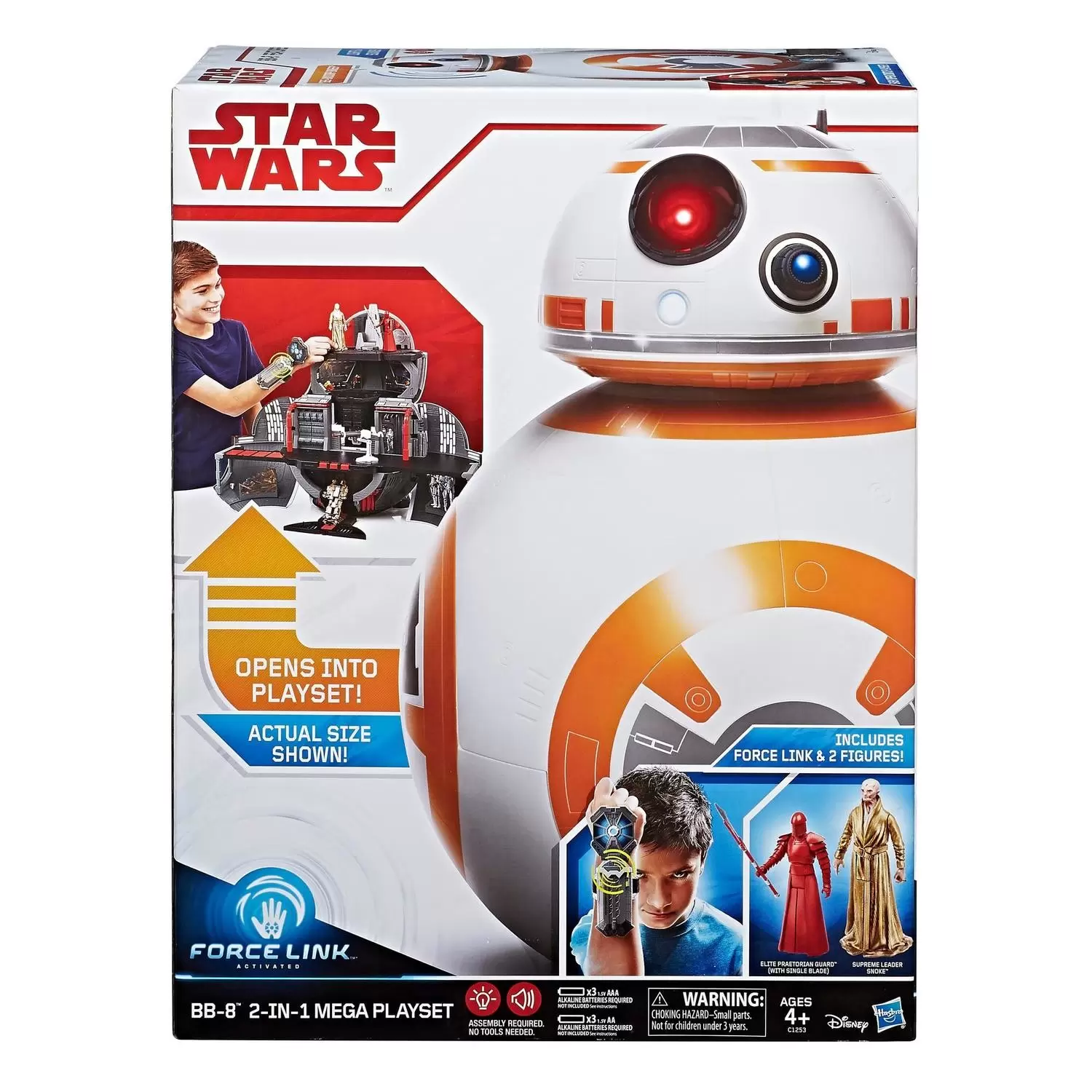 The Last Jedi - BB-8 2-in-1 Mega Playset including Force Link