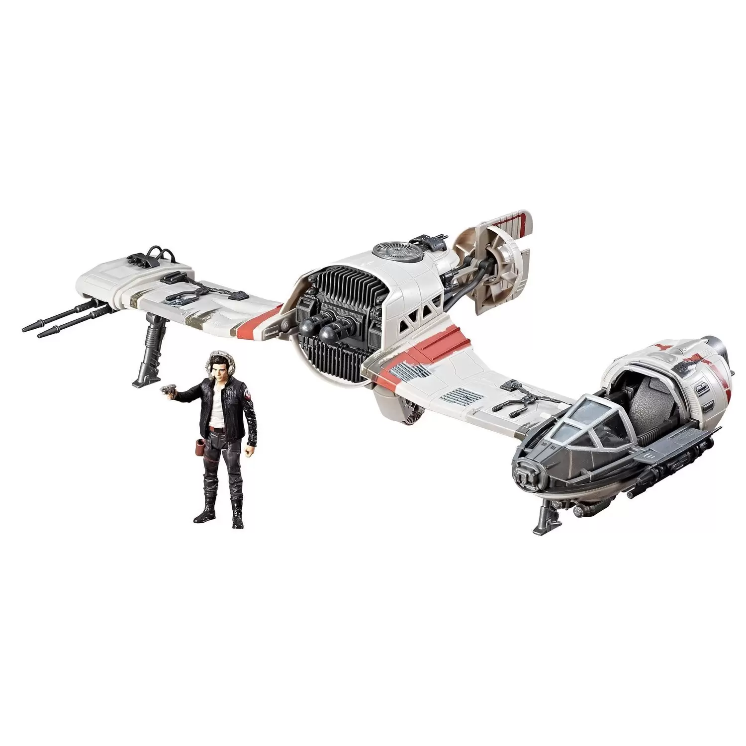 The Last Jedi - Speeder à Ski de la Résistance & Capitaine Poe Dameron