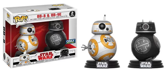 POP! Star Wars - 2 Pack - BB-8 and BB-9E