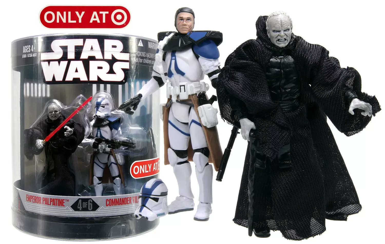 30th Anniversary Collection (TAC) - Order 66 - Emperor Palpatine & Commander Vill