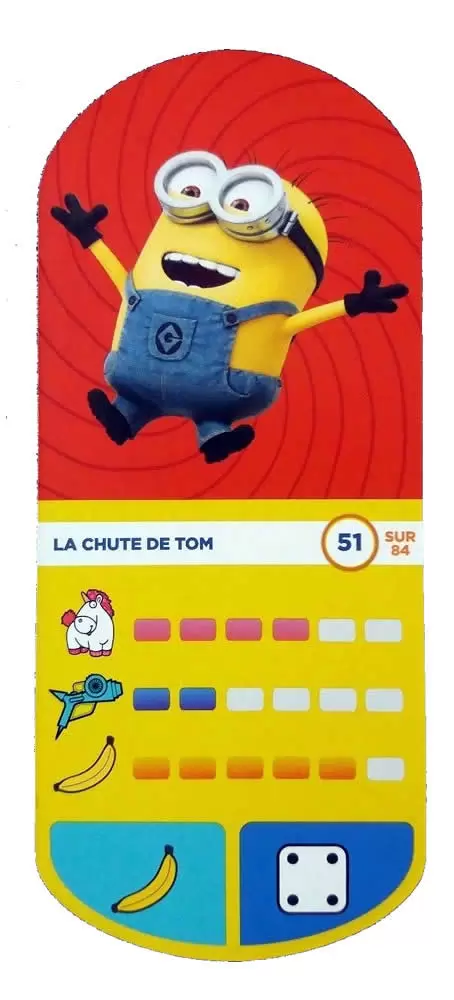 Cartes Auchan : Moi Moche et Méchant 3 - La Chute de Tom