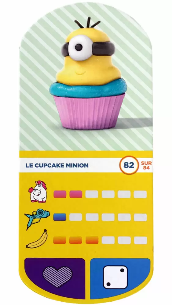 Cartes Auchan : Moi Moche et Méchant 3 - Le Cupcake Minion