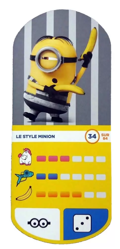 Cartes Auchan : Moi Moche et Méchant 3 - Le Style Minion