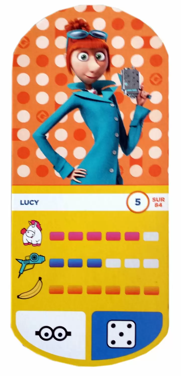 Cartes Auchan : Moi Moche et Méchant 3 - Lucy