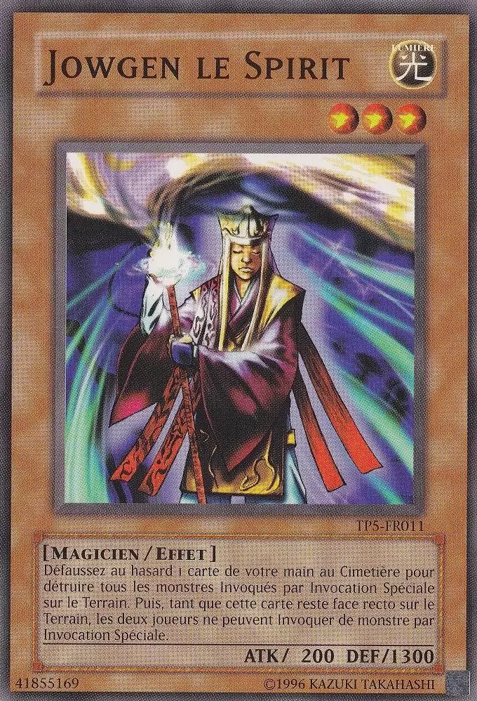 Pack de Tournoi 5 TP5 - Jowgen le Spirit