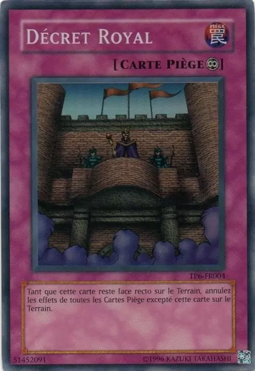 Pack de Tournoi 6 TP6 - Décret Royal