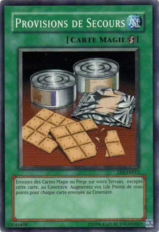 Pack de Tournoi 6 TP6 - Provisions de Secours