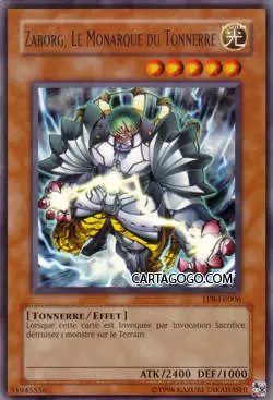 Pack de Tournoi 8 TP8 - Zaborg, Le Monarque du Tonnerre