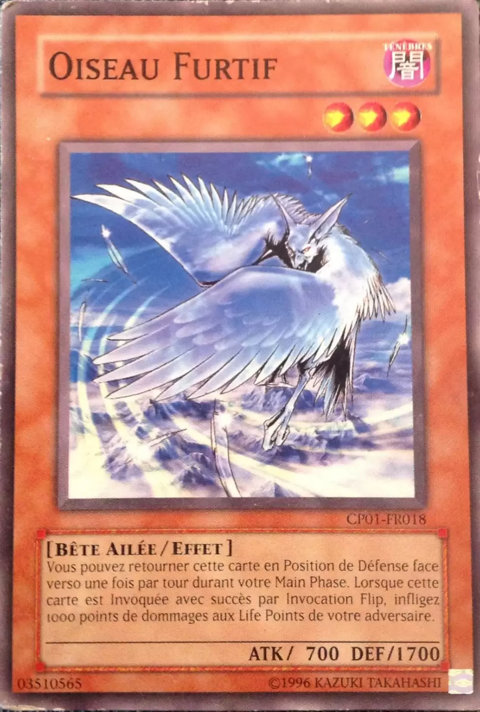 Paquet du Champion 1 CP01 - Oiseau Furtif