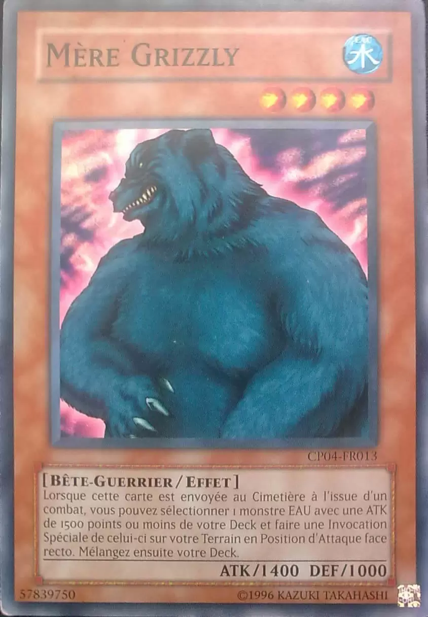 Paquet du Champion 4 CP04 - Mère Grizzly