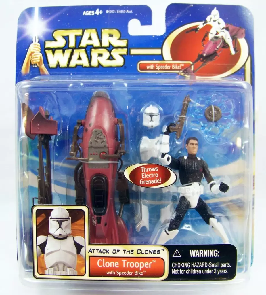 Star Wars SAGA - Clone Trooper with Speederbike