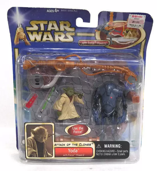 Star Wars SAGA - Yoda with Force Powers