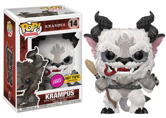 POP! Holidays - Krampus - Krampus Flocked White