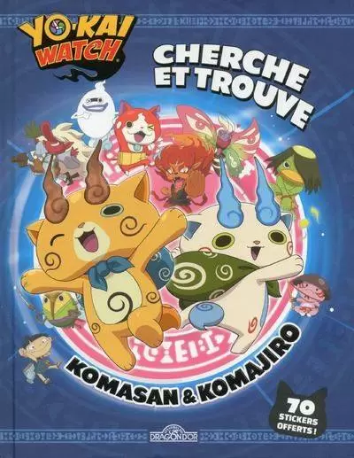 Les Livres du Dragon d\'Or - Cherche et trouve - Komasan et Komajiro
