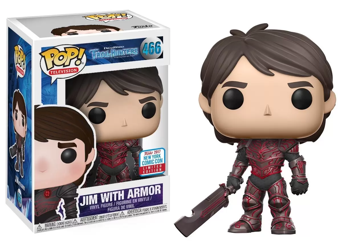 POP! Television - Trollhunters - Jim Red Armor