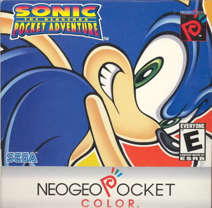 Neo-Geo Pocket Color - Sonic the Hedgehog Pocket Adventure