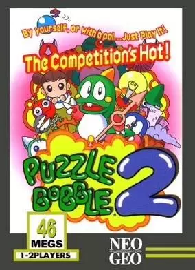 NEO-GEO AES - Puzzle Bobble 2 / Bust-A-Move 2