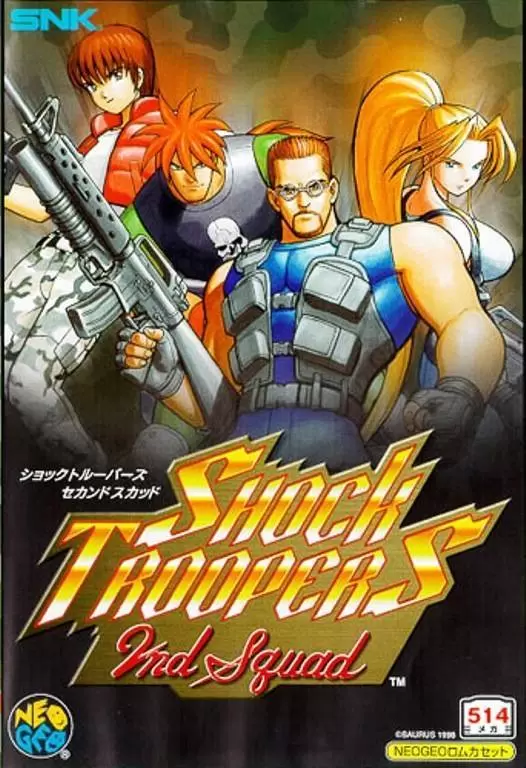 NEO-GEO AES - Shock Troopers: 2nd Squad